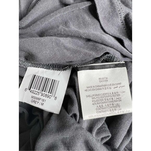 BCBG Maxazria pleated Gray Midi dress M (027) - Picture 10 of 11